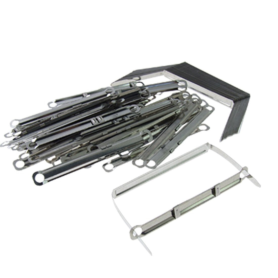 Affordable 50 Sets Metal Office Fasteners Clips for Paper File
