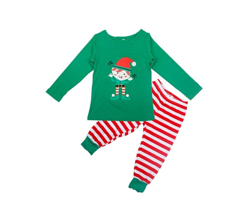 Familie Weihnachten Pyjama einstellen Familie Passenden Kleidung Weihnachten Party Kleidung Erwachsene freundlicher Pyjama einstellen Baumwolle Baby Karosserie Nachtwäsche