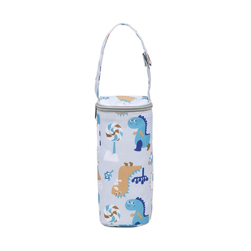 Bolsa térmica para cochecito de bebé, Enfriador de biberones, productos de exterior para madres y niños: Gray