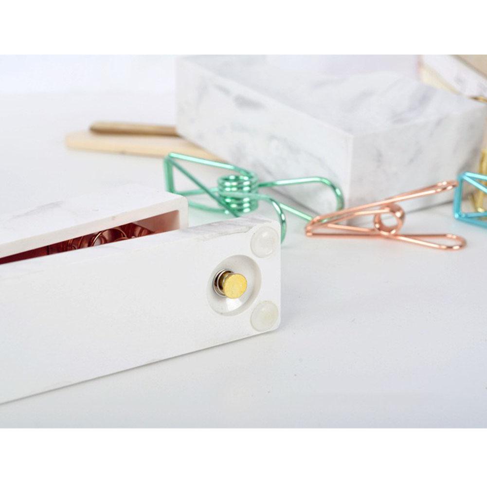 Elegancki marmurowy wzór zszywacz ciężki obowiązek ambona zasilany sprężyną zszywacz robić Dom gabinet materiały introligatorskie