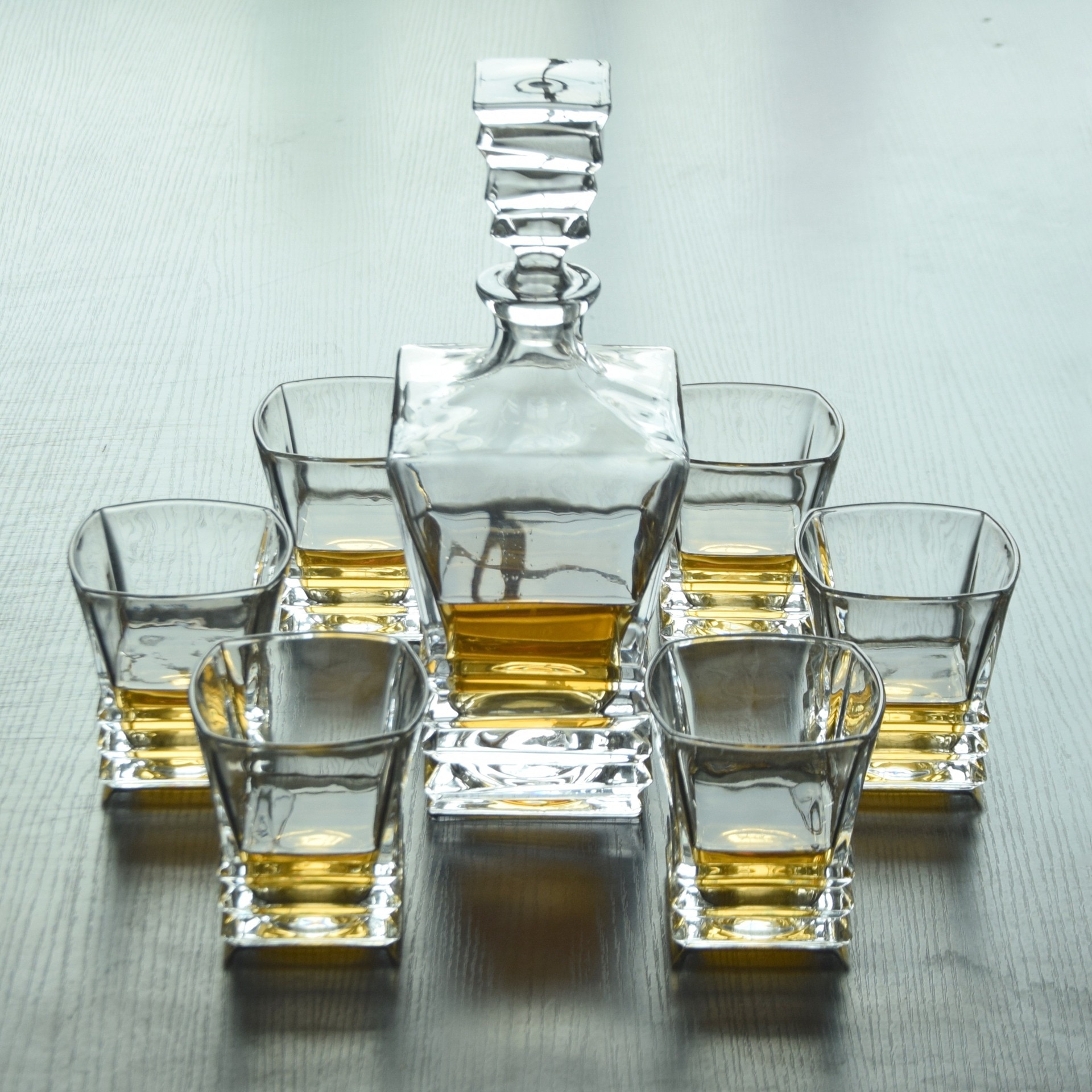 Crystal Large Capacity Whisky Glass High-end Wine Bottle Wine Decanter Set