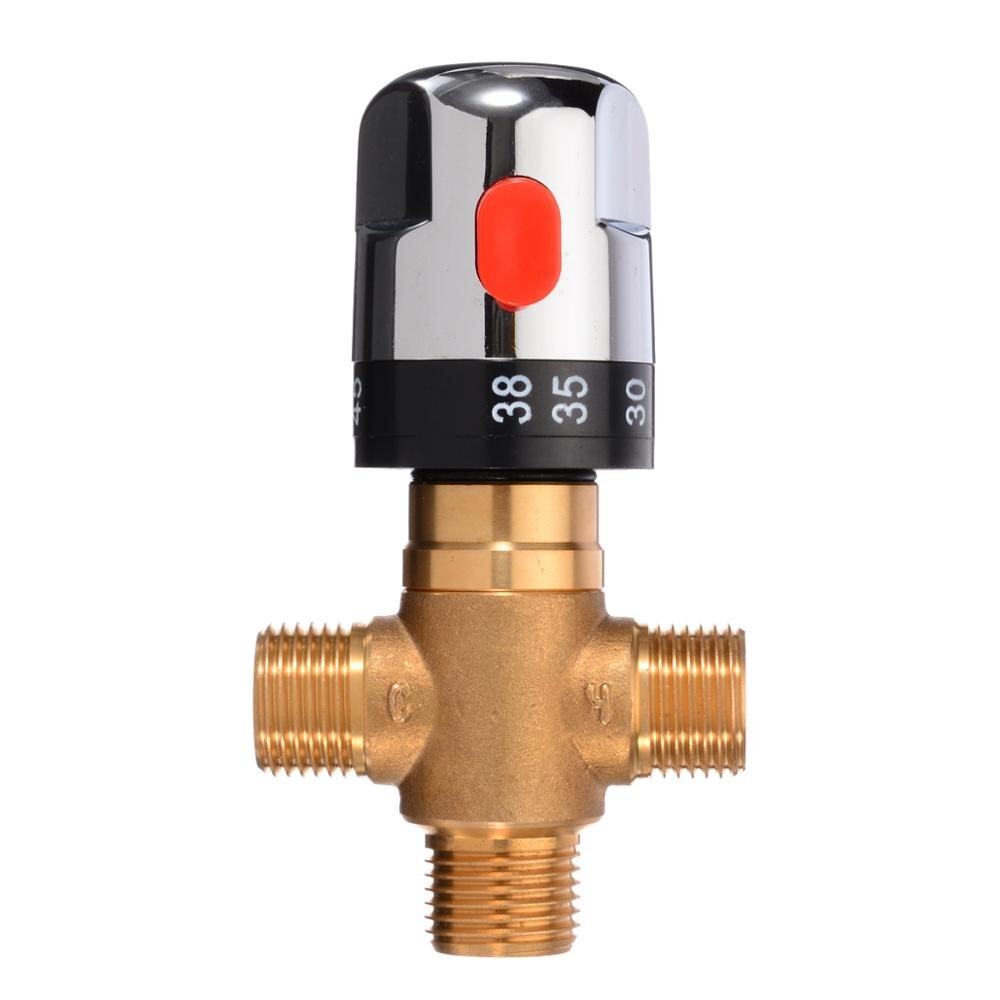 1pc Standard Thermostatic G1/2'' Mixing Water Temperature Control Valve Faucet Replacement Parts