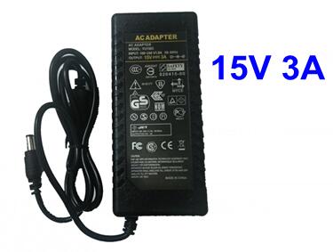 15V Switching Power Supply AC DC Adapter 15V 3A 4A 5A 6A 8A 45W 60W 75W 90W 120W LED Speaker Sound Audio Power Charger: Orange