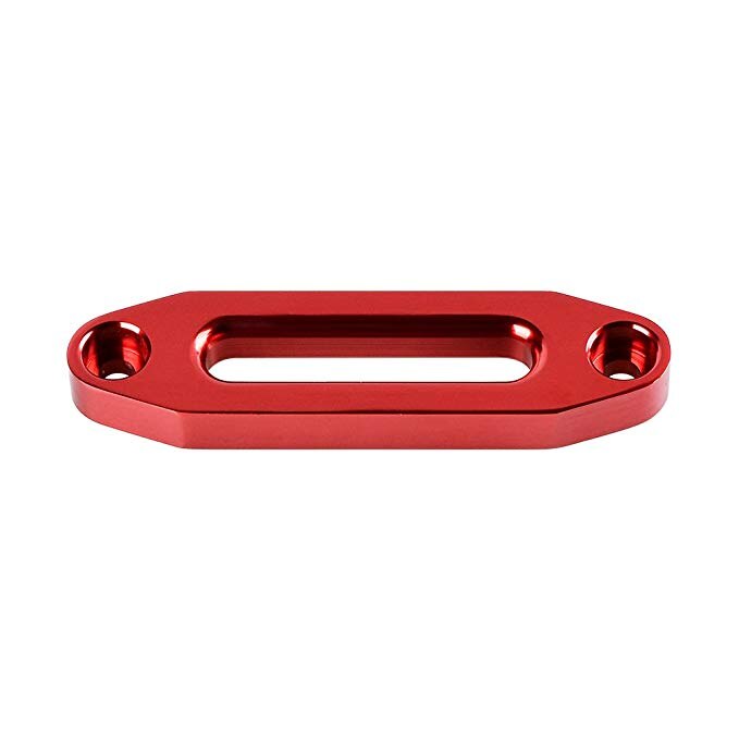 Universal Red 5000LBS hawse aluminium fairlead voor lier atv utv suv off-road