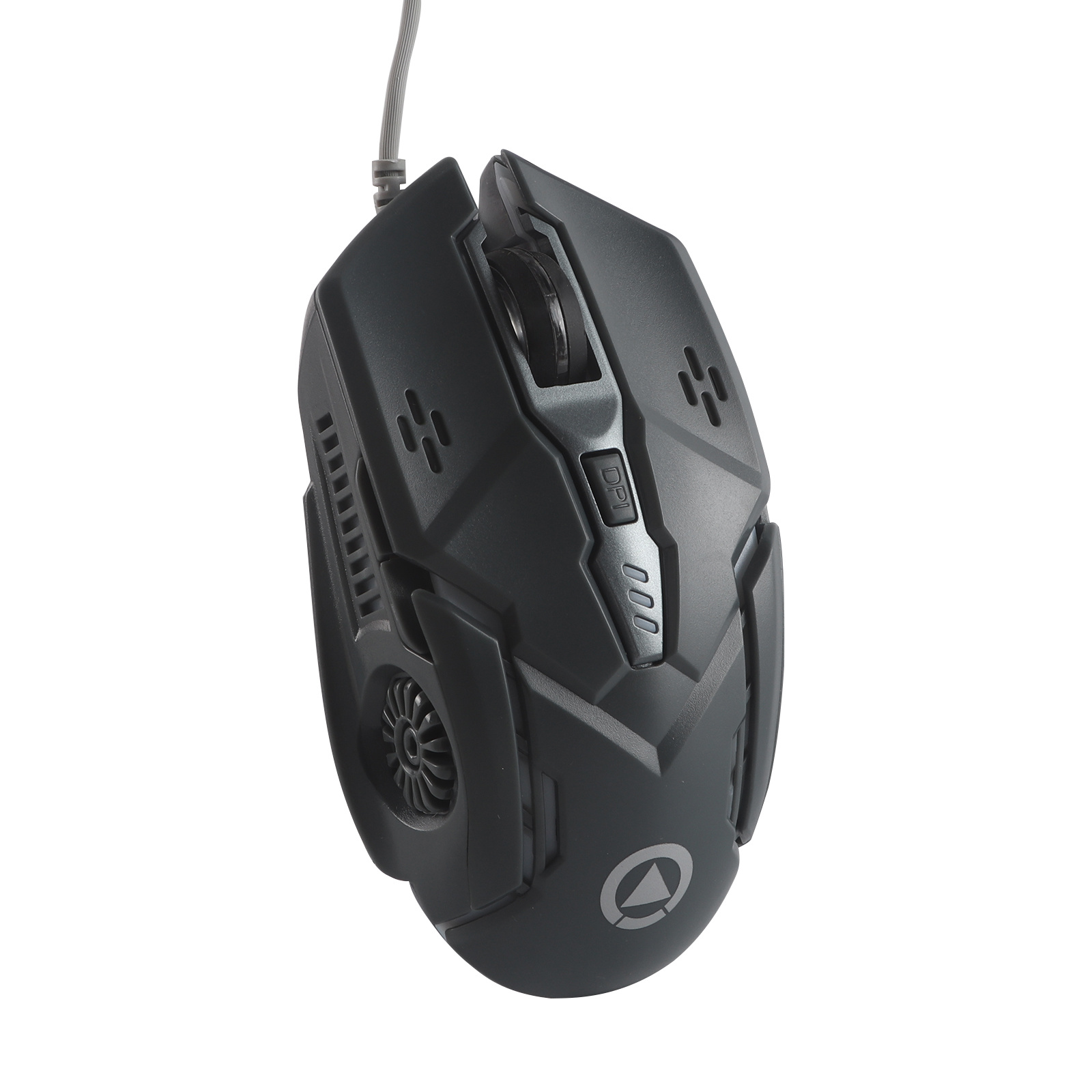 Souris de jeu filaire 3200 DPI, accessoire optique ergonomique et , USB, LED, Cool, avec tapis de souris pour ordinateur portable et PC: Only Gray Mouse