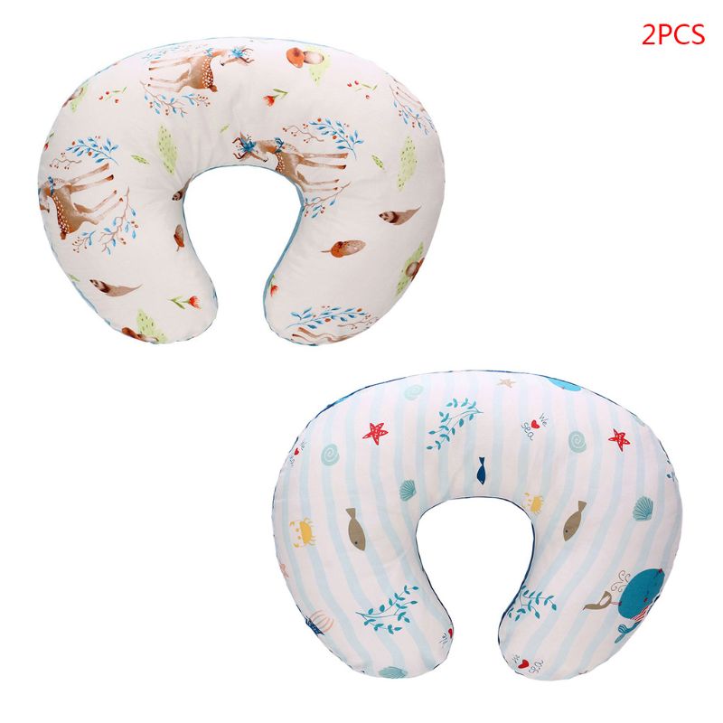 Baby Breastfeeding Pillow/Pillowcase Newborn Head Positioner Maternal and Child Supplies Multi-function U-type Maternity Nursing