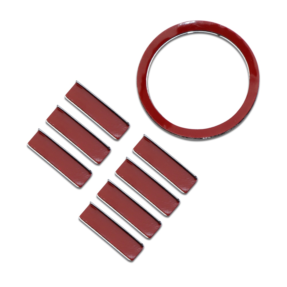 Stainless Steel Car Window Switch Decorative Sequins Lifter Dedicated Sticker For Peugeot 208 - 307 4008 5008 GT