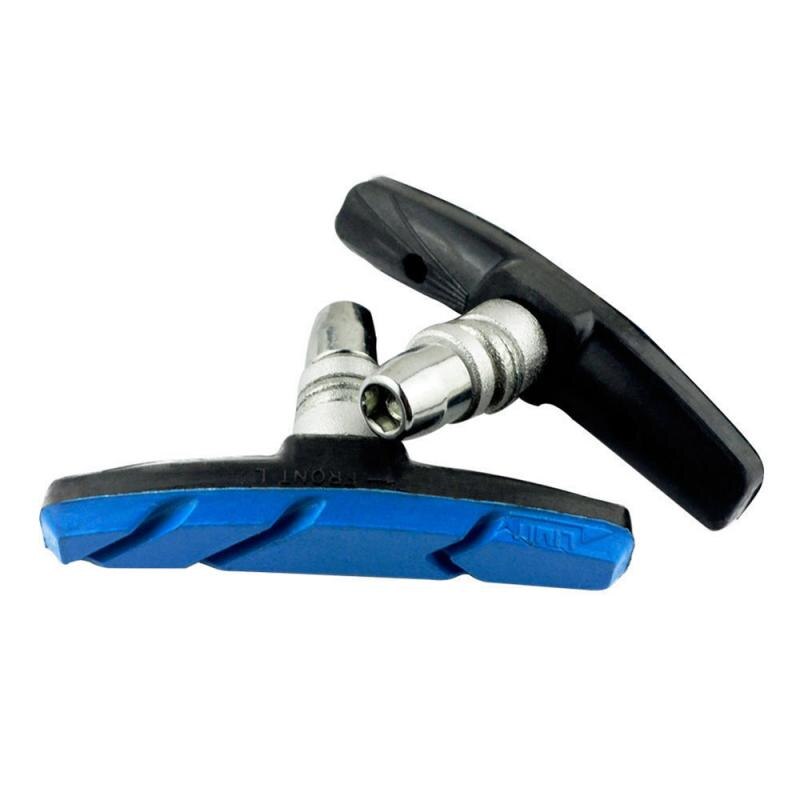 1 Pairs(2 Pcs) V Brake Blocks Mountain Bike Brake Blocks Pads Durable Bicycle Silent Brake Pads Long-lasting Performance