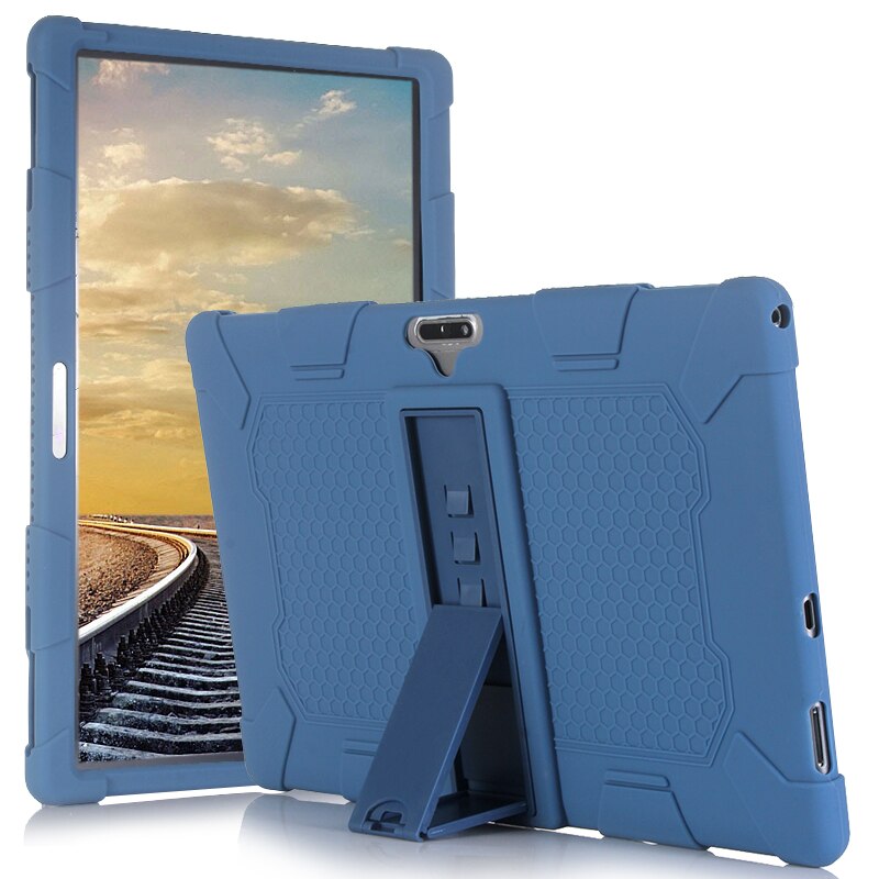 Soft silicone case for ANRY S20 11.6inch tablet pc Kids Safe Shockproof Silicone cover for ANRY S21 Comes with stand+stylus: 116-SC-Blue