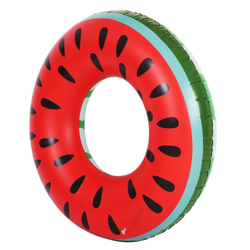 Watermeloen Opblaasbare Volwassen Kinderen Zwemmen Ring Opblaasbaar Zwembad Float Cirkel Opblaasbare Zitplaatsen Drijvende