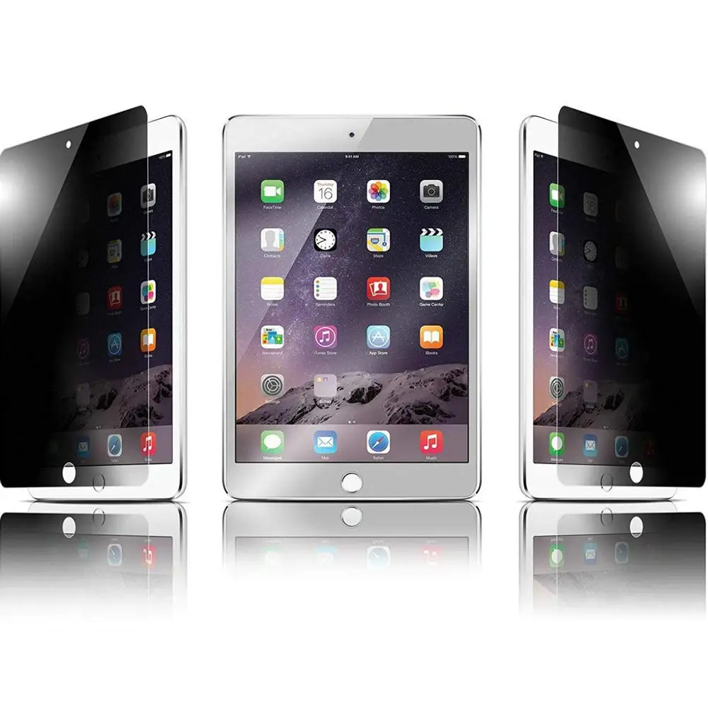 Privacy Tempered Glass For Apple iPad Air 3 2 Mini 5 4 Anti Spy Screen Protector For iPad Pro 9.7 10.5 11 Tablet