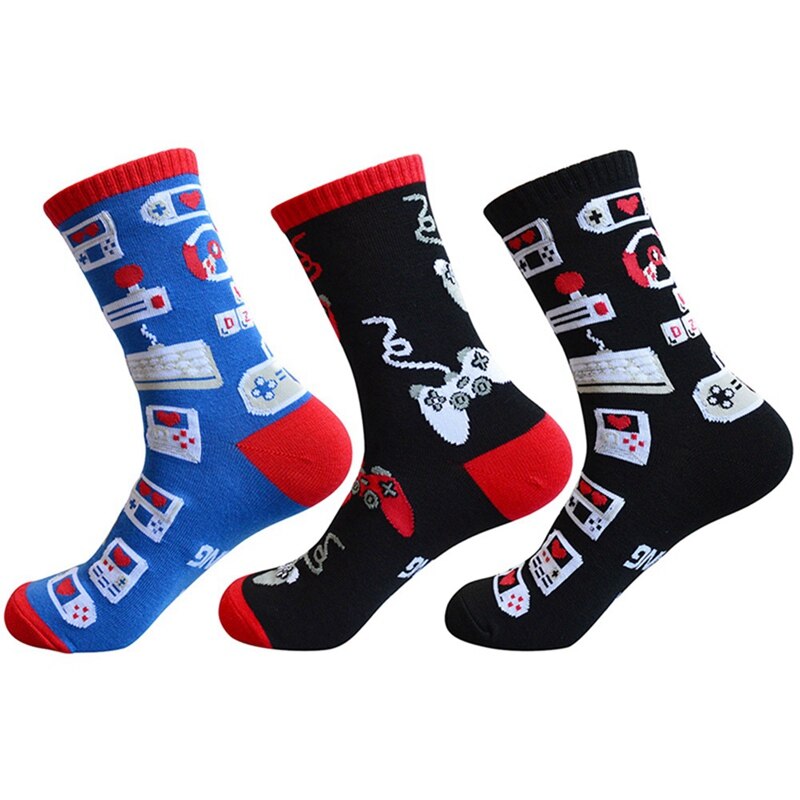 Novelty Socks Funny Gaming Socks Taco Game Non-slip Cushion Socks For Men