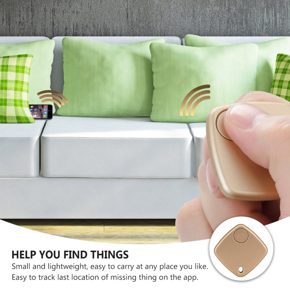 1pc Useful Practical Portable Smart Tracker Wireless Positioner Tracking Device Wireless Locator Wallet Tracker Wireless Swan