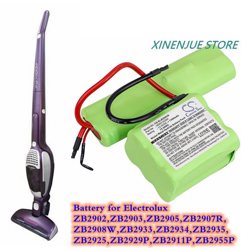 Vacuum Cleaner Battery for Electrolux ZB2902,ZB2903,ZB2905,ZB2907R,ZB2908W,ZB2933,ZB2934,ZB2935,ZB2925,ZB2929P,ZB2911P,ZB2955P