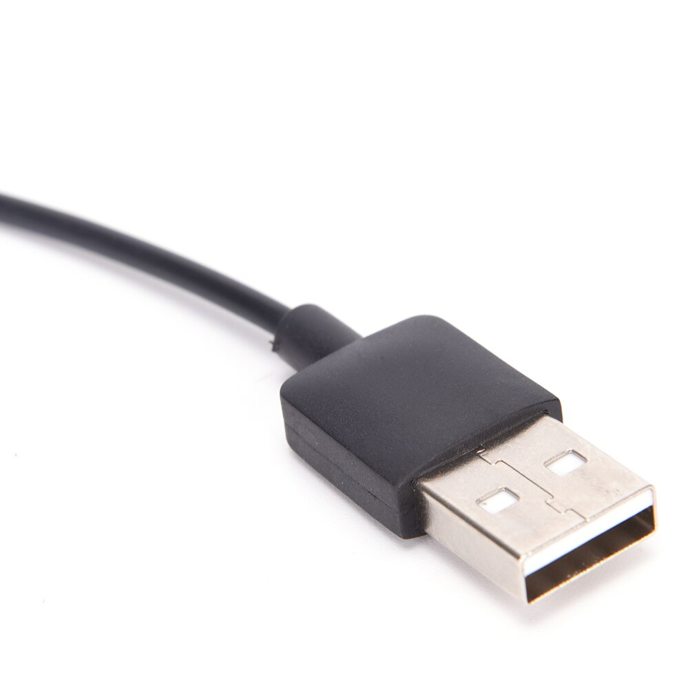 27CM USB Charging Cable Cord Quick Charger Adapter For Bluetooth Headset Black