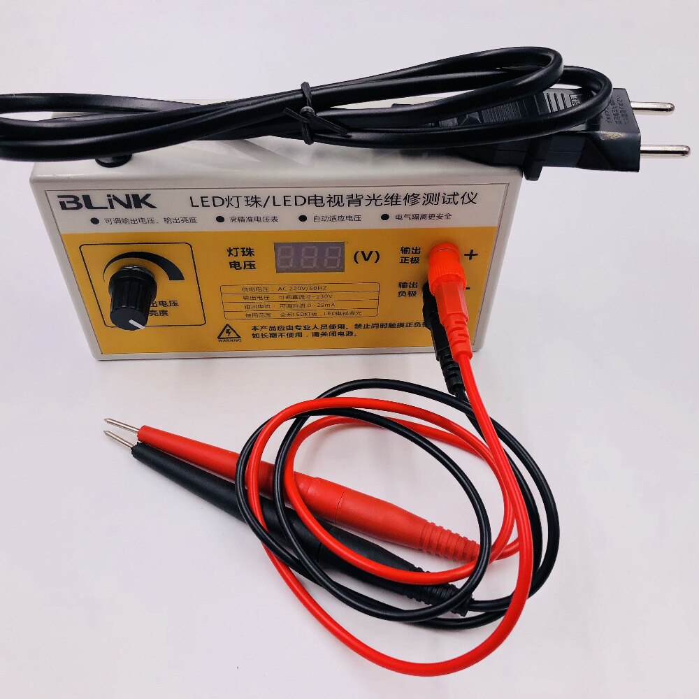 AC 220V Screen Led Backlighting LED LCD TV LED backlighti Tester Lamp beads Light board LED light detection Tool
