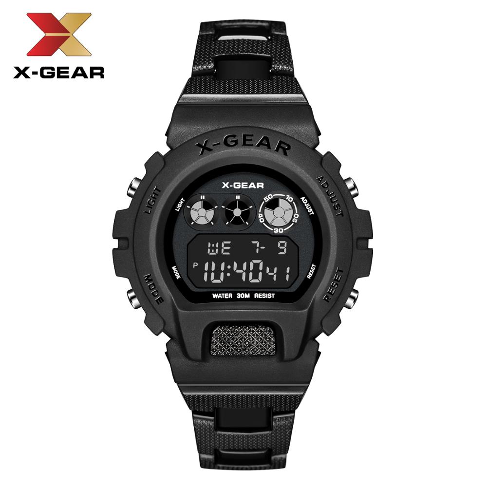 Digitale Horloges Luxe Grote Mannen Klok Cool Sport Horloges Voor Mannen 50M Waterdicht 0931 Mannen Horloges