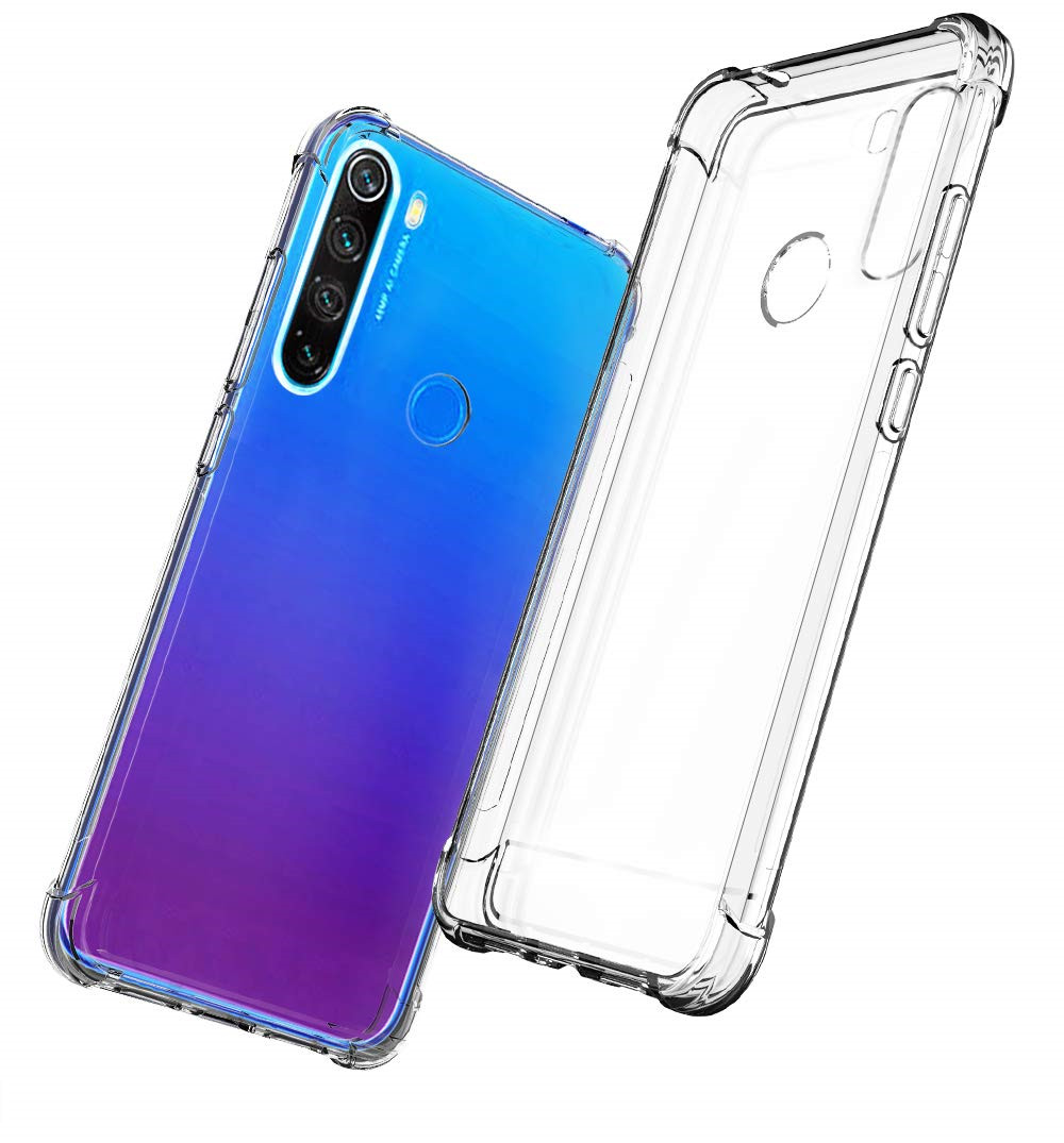 Trasparente Cassa Del Telefono Del silicone per xiaomi redmi Nota 8 t Trasparente Molle Della Copertura Posteriore su xiomi redmi Nota 8 t nota 8 t t8 Nota8t Custodie