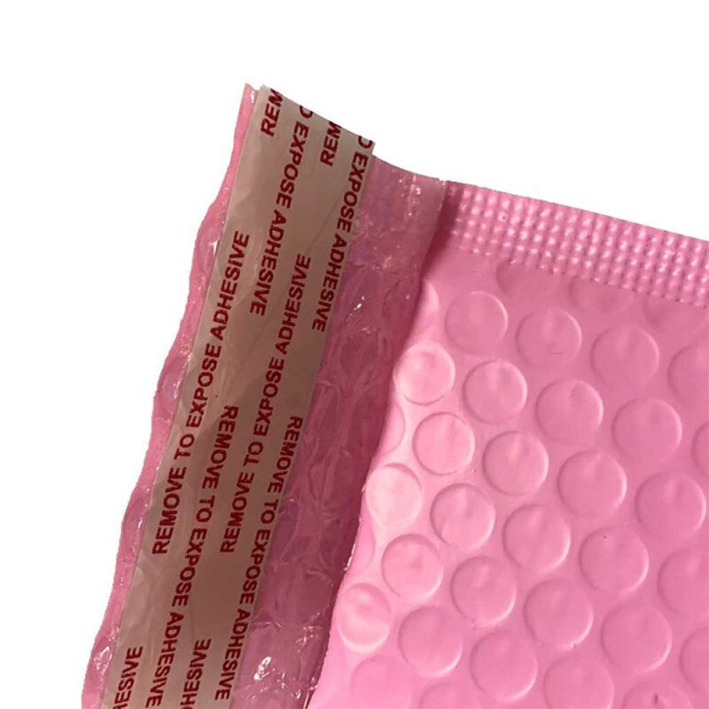 50pcs Pink Bubble Mailers Pink Poly Bubble Mailer Self Seal Padded Envelopes Bags for Magazine Book Lined Mailer Self Seal