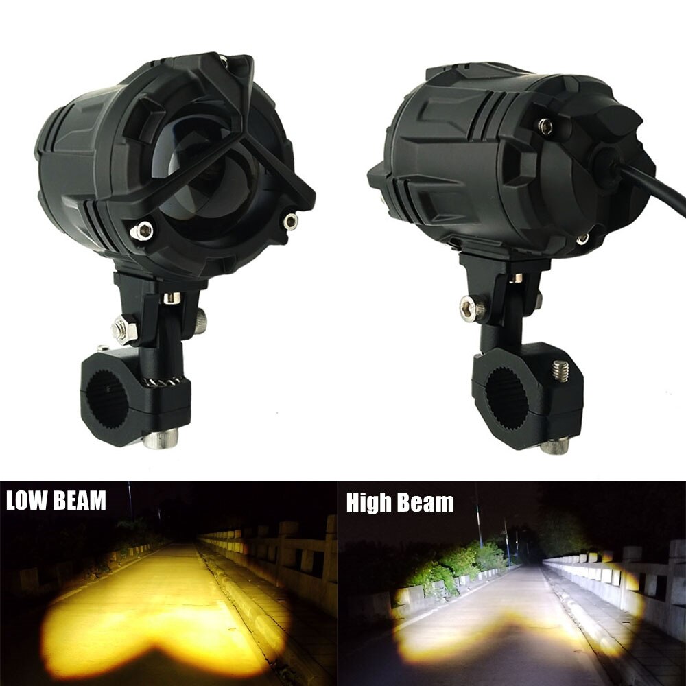 Motorrad LED Scheinwerfer Scheinwerfer Für BMW R1200GS ADV F800GS F650 K1200S LED Hilfs Nebel Lichter Faro LED Moto Assemblie Lampe