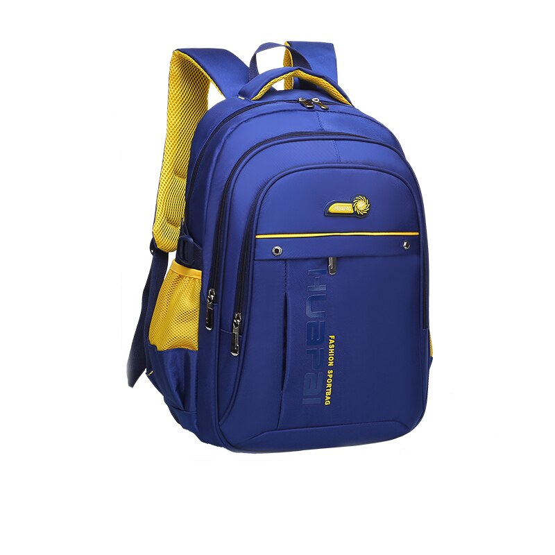 kinder Schule Taschen für Jugendliche Jungen Mädchen Große Kapazität Wasserdichte Grundschule Rucksäcke Mochila Kinder Buch Satchel: Blue large