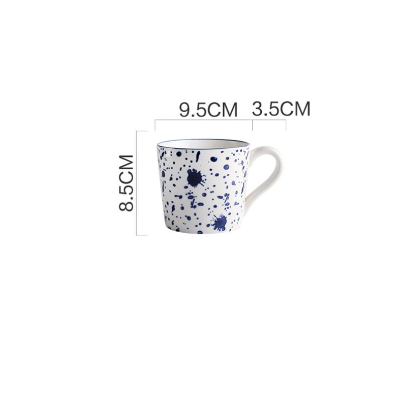 Jarra de agua de cerámica de gran capacidad japonesa, botella de té de la leche, jugo, cocina doméstica, bote de agua, taza hervidor, jarra de agua resistente al calor: Mug A