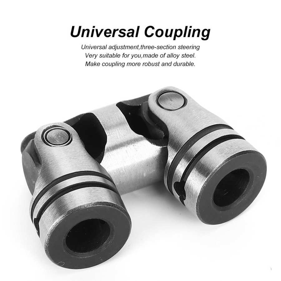 Universal joint connector Steering connector adapter 3-section universal joint for motor shaft Textile machinery Inspection