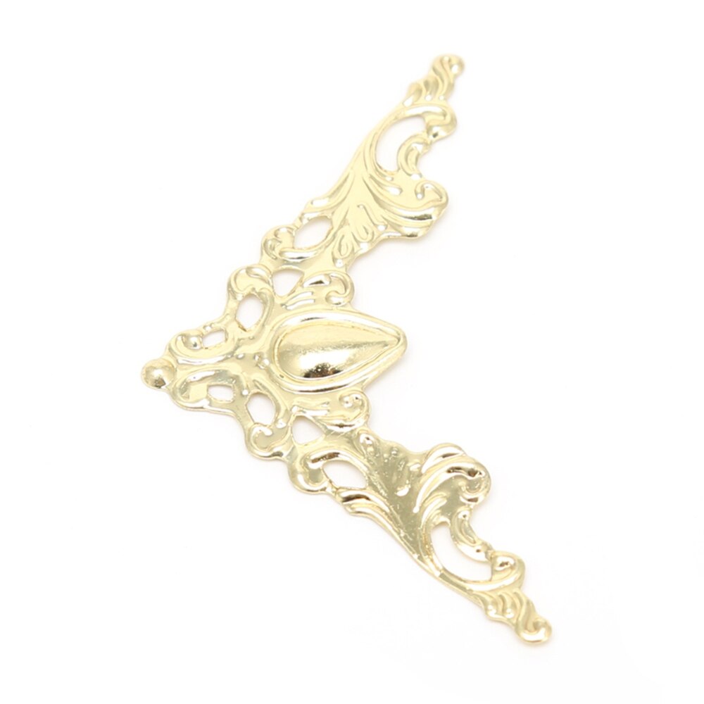 30Stck Metall Winkel Ecke Klammern Gold Bronze- 40mm Notizbuch Abdeckung für Menüs Foto Rahmen Möbel Dekorative Schutz