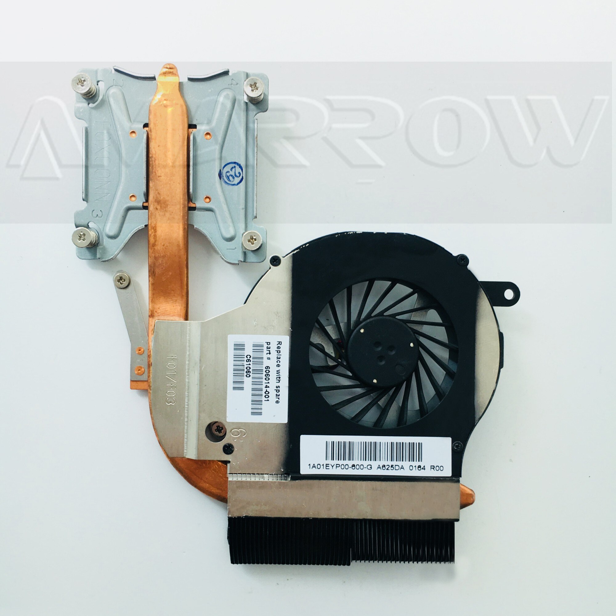 Originele Voor Hp Pavilion CQ62 G62 G62-B35SG G72 Ventilator En Onafhankelijke Thermische Module 606014-001 1A01EYP00-600-G