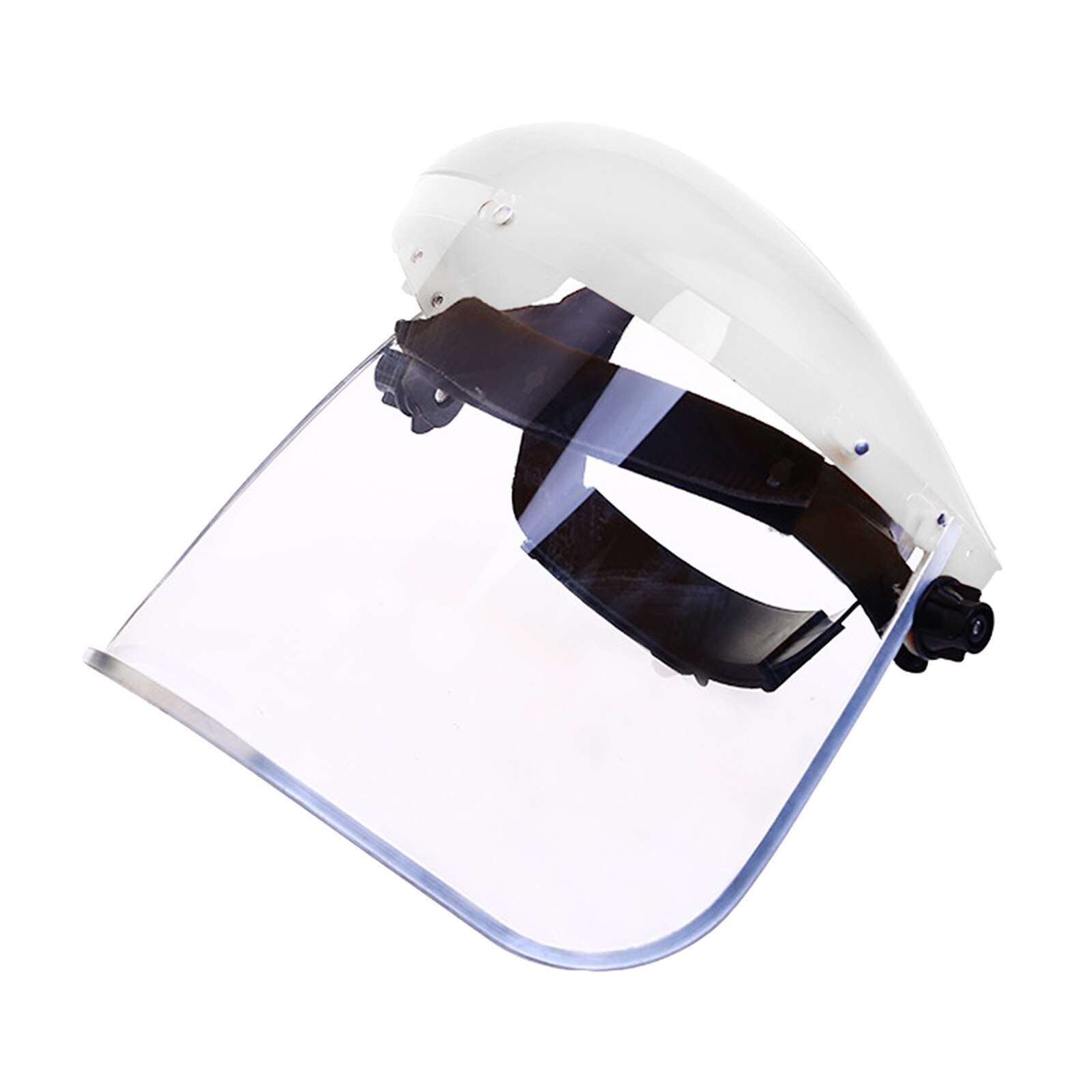 Safety Face Shield Adjustable Protective Welding Headgear for Men and Women: white