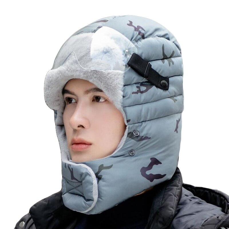 Vrouwen bomber hoed piloten trooper pet heren imitatie kasjmier hoed russische oesjanka oorkleppen petten winter sneeuw ski mutsen