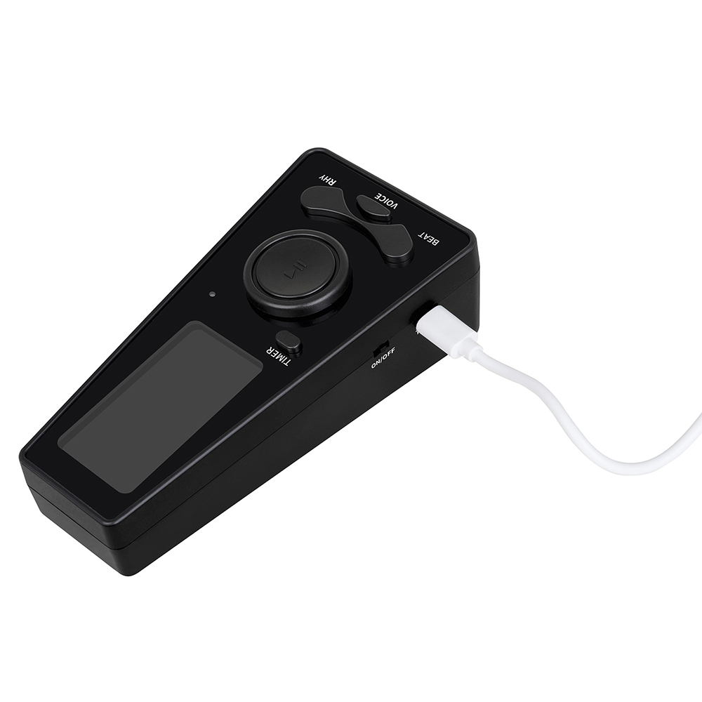 Mini Elektronisches Metronom Rhythmus Glocke Ring Mechanisches Pendel für Klavier Gitarre Violine Praxis Musikinstrument Zubehör