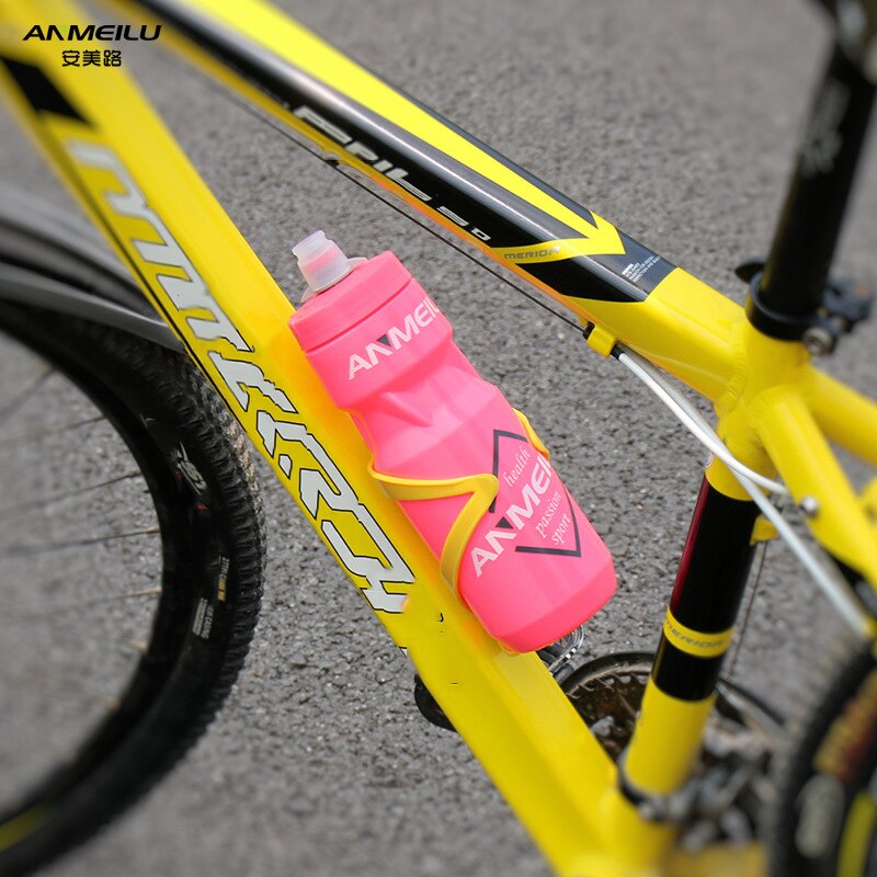 ANMEILU-botella de agua portátil para ciclismo, accesorios para deportes al aire libre, cantimplora, acampada, senderismo, Garrafa
