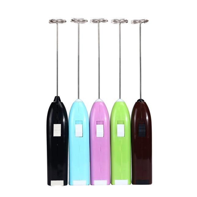 Foamer Mini Handle Stirrer Practical Kitchen Cooking Tool Milk Drink Coffee Whisk Mixer Electric Egg Beater Frother