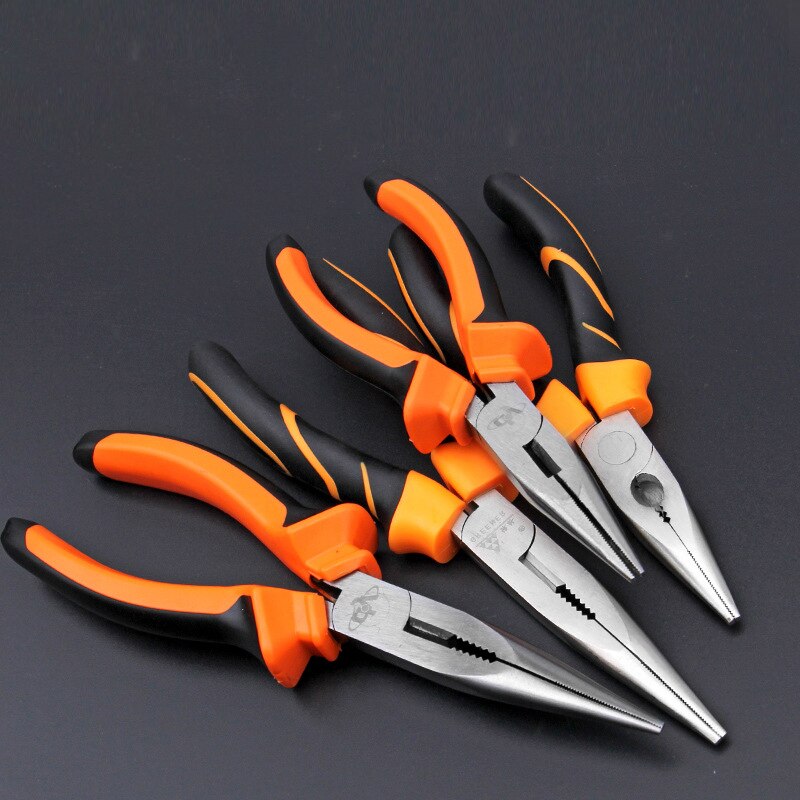 Allied Werkzeuge 3-teiliges Zangen-Set – 25,4 Cm Groove Joint Zange & 6" Lange Nasenzange, Rutschfeste Griffe, Feder-geladen