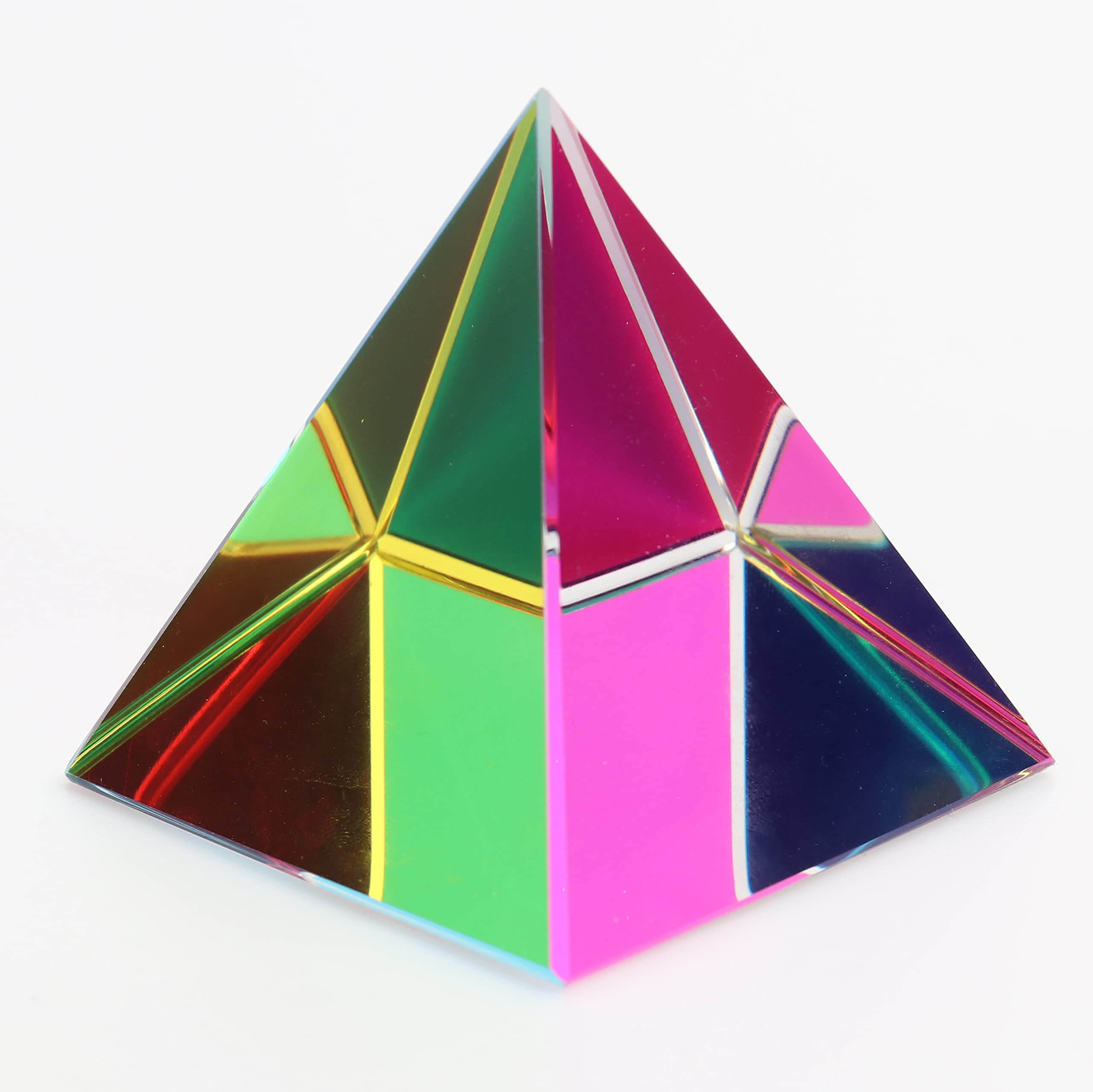 Orgone Piramide, 1.97Inch (50Mm) Orgonite Crystal, Healing-Meditatie Piramide Crystal Voor Positieve Energie