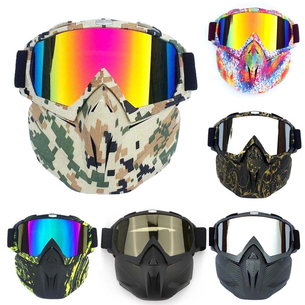Rzojunma ridning ski snowboard snescooter briller maske sne vinter ski ski anti-uv vandtætte briller motocross solbriller a