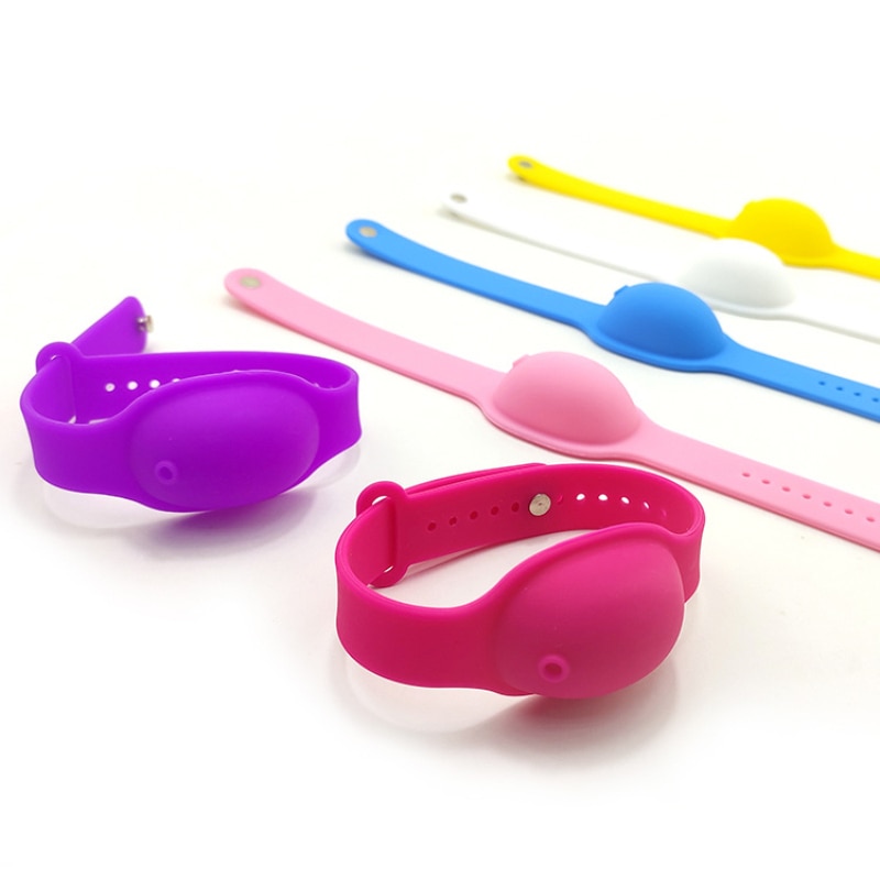 Hand Sanitizer Wristband Silicone Watch Strap Children No-Clean Hand Sanitizer Bracelet Adult Silicone Bracelet Hand Sanitizer