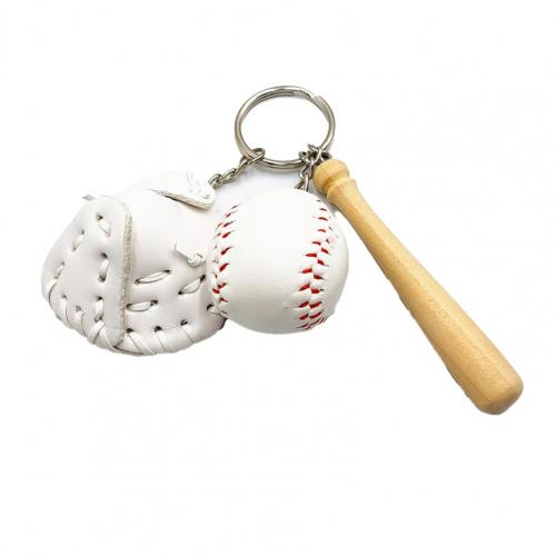 Porte-clés de Baseball en trois dimensions, 2 pièces, décorations, pendentif , rangement de jouets pour la maison