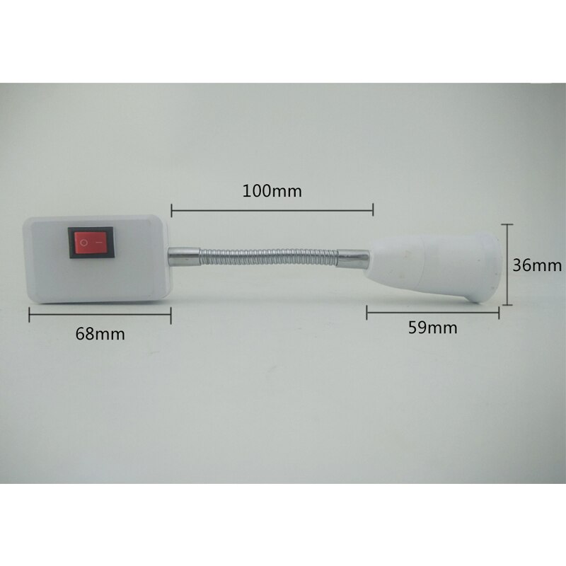 E27 Bulb Socket E27 Lamp Holder Light Socket With Switch EU US Plug Lamp Holder Energy Saving Lampada LED Table Lamp Led Base