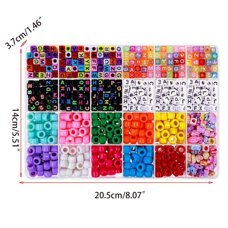 Assorted Beads For Crafts Accessories DIY Craft Material Kit Bead Assortments