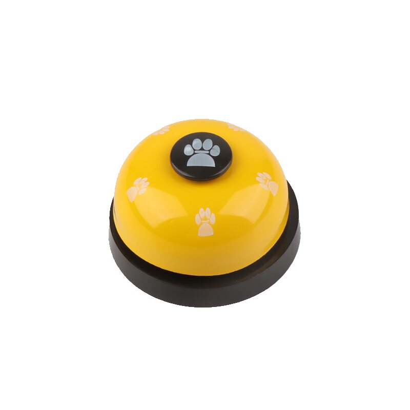 Huisdier Bel Hond Deurbel Hond Katten Training Artikelen Voor Honden Kat Speelgoed Voeden Herinnering Huisdier Zindelijkheidstraining Bell Кликер Для собак: YELLOW