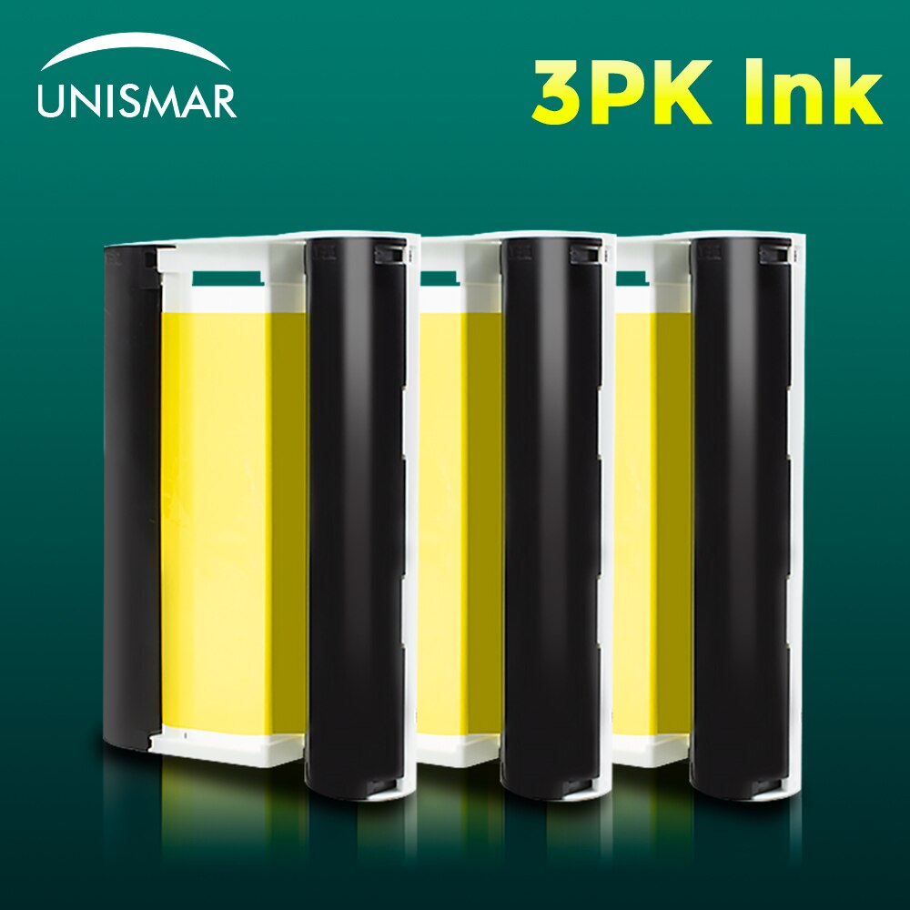 Papel de tinta de Color para impresora Canon Selphy, KP-36IN de 6 pulgadas, CP1200, CP1300, CP910, CP900, KP-108IN, 3 uds.: 3 set