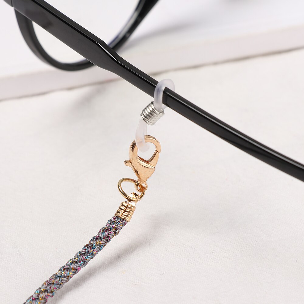 1 stuk masker houder riem anti-verloren bril ketting leesbril ketting lanyard unisex zonnebril touw clip vast brilmontuur