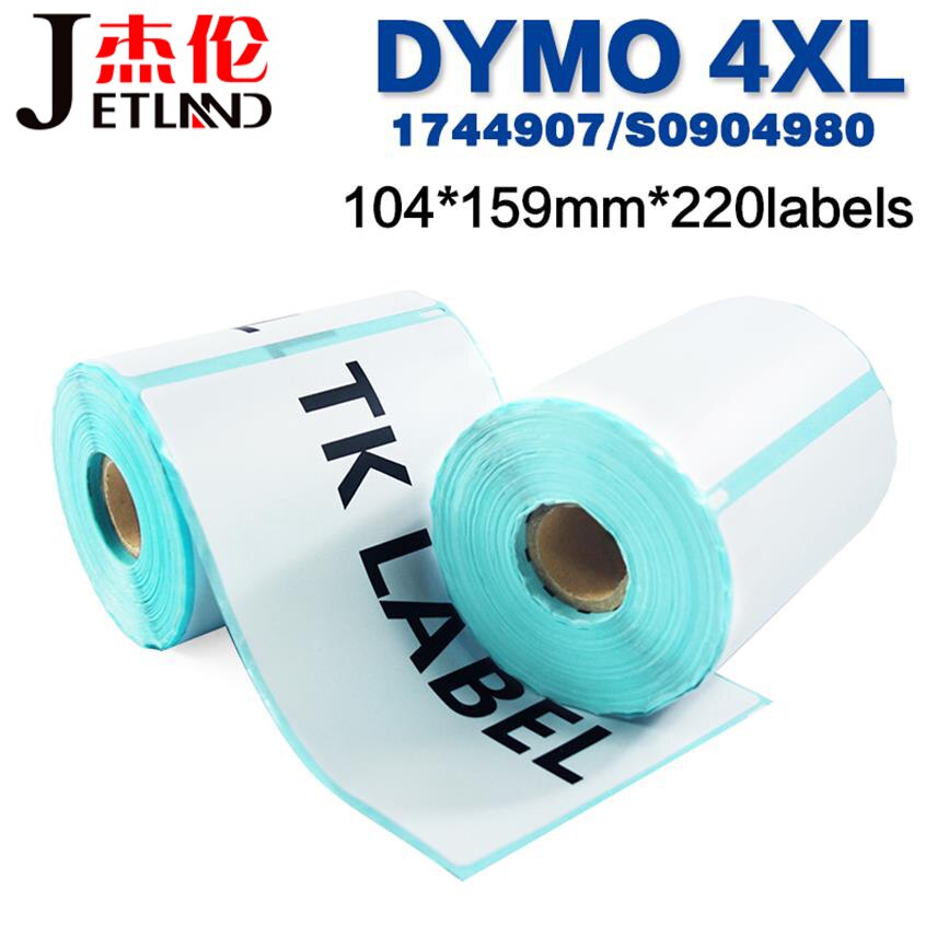 Dymo termisk etikett strekkode selvklebende etikettpapirklistremerke kompatibel med etikettskriver  lw450 4xl 1744907 99014 11352 54 56