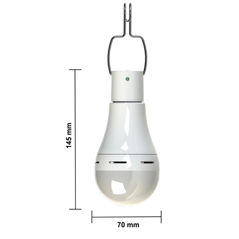 Solar- Fernbedienung LED Licht Solar- Lampe Lampe Wasserdichte Tafel Notfall Kunststoff Birne Haken Zelt Laterne draussen drinnen