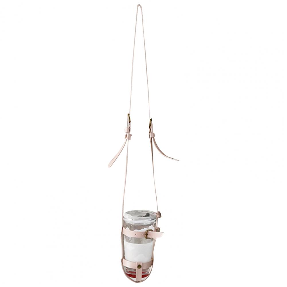 Kunstleer Waterflesdrager Holle Crossbody Waterfleshouder Verstelbare bekertas Waterfleszak Flessenopbergtas