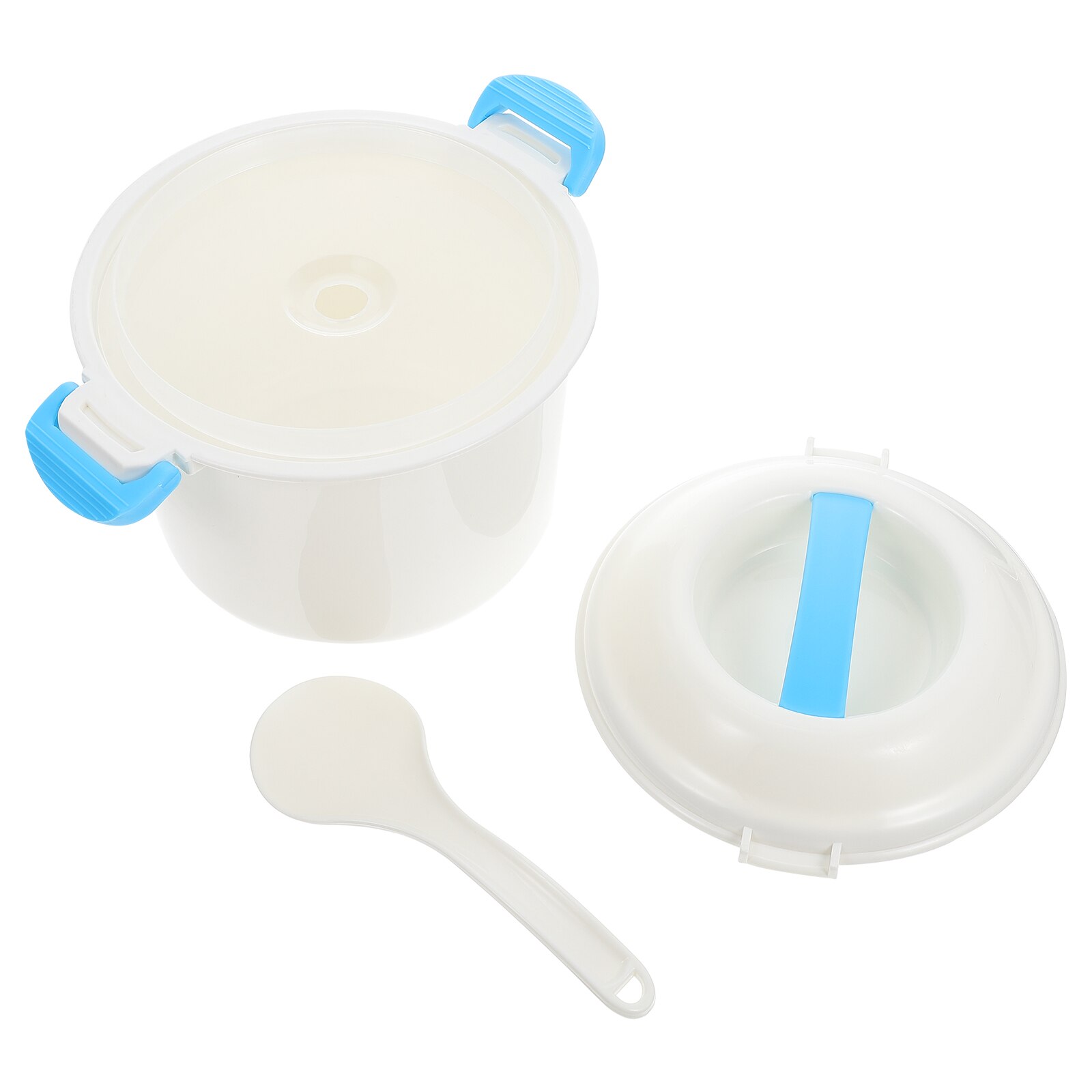 Microwave Rice Cooker Multi-purpose Rice Cooker Rice Container Home Supply: 20X20X15.5