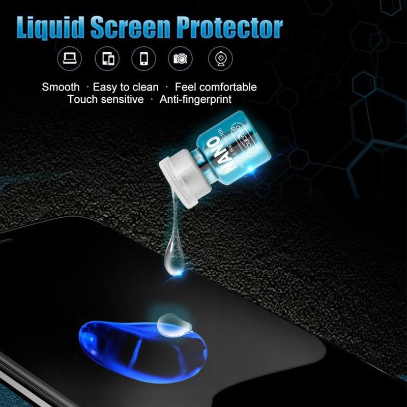 2ml Hi-Tech Nano Liquid Screen Protector For iPhone Invisible Screen MAX Universal Full Cover 7 XS Film 8 PLUS Xiaomi Samsu Z5L1