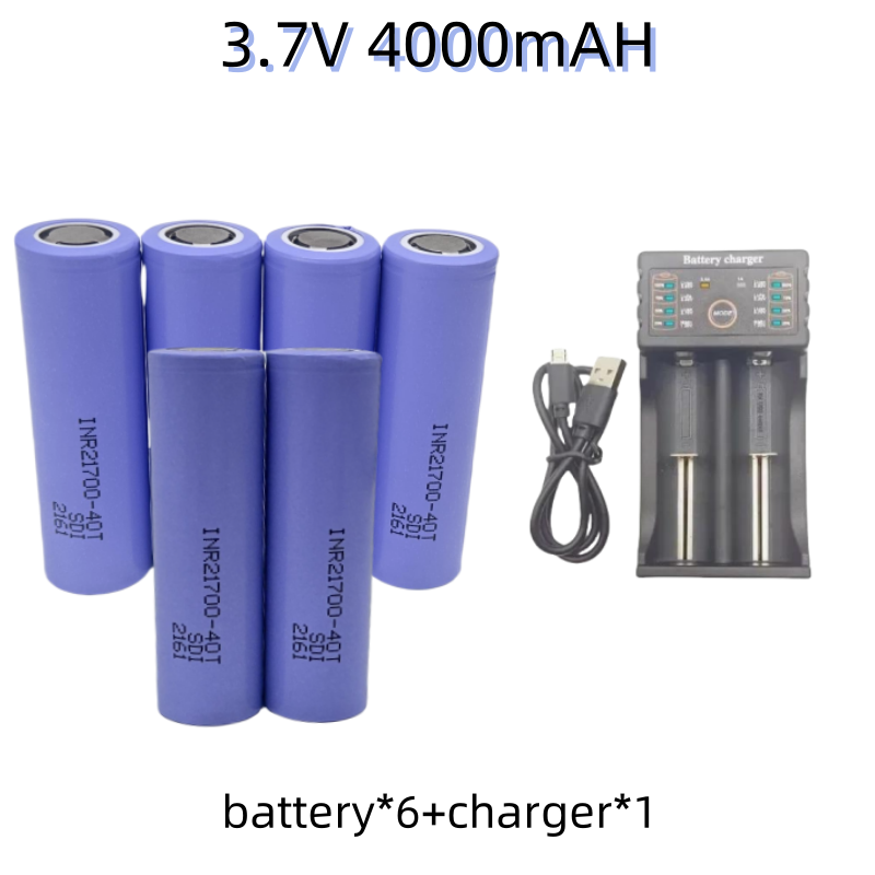 100% 21700 4500mah 45A 40T 3.7V high discharge/capacity Li-ion rechargeable battery PK 30T high discharge power li-ion: Pink